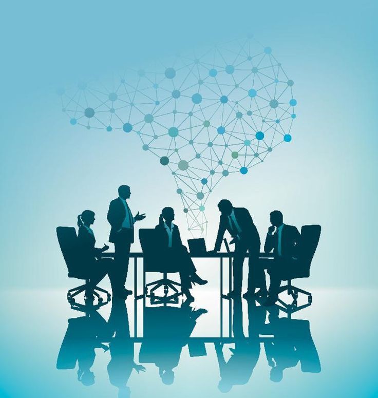 Business offerings technology illustration