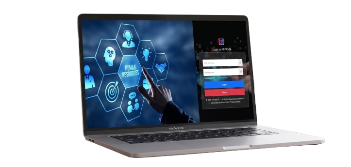 HRVista Enterprise Login Portal on MacBook Pro
