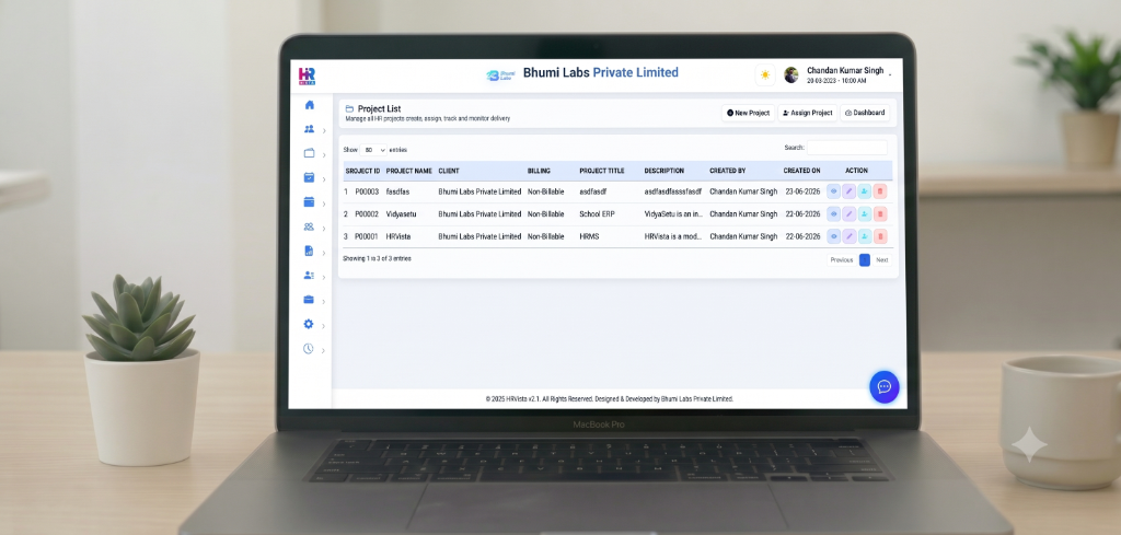 Project List Light
